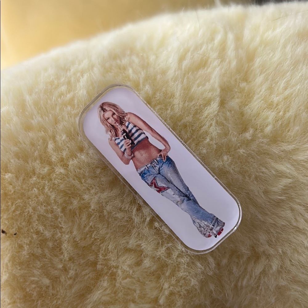 Britney Spears Pepsi Acrylic Pin